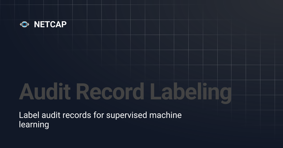 Audit Record Labeling | NETCAP